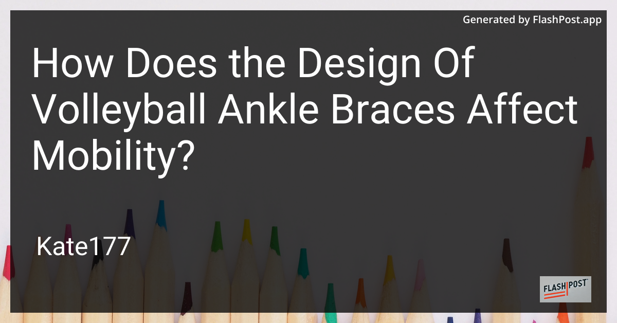Volleyball Ankle Brace