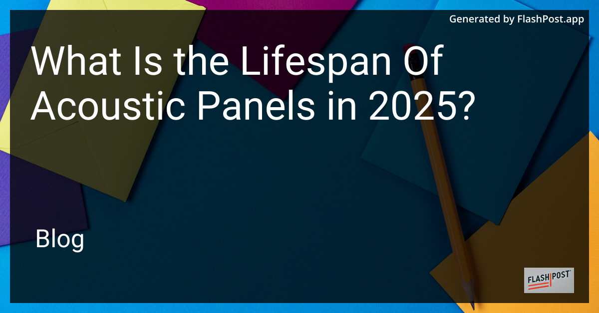 Acoustic Panels