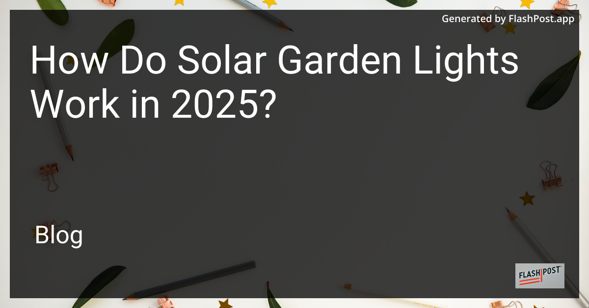 Solar Garden Lights
