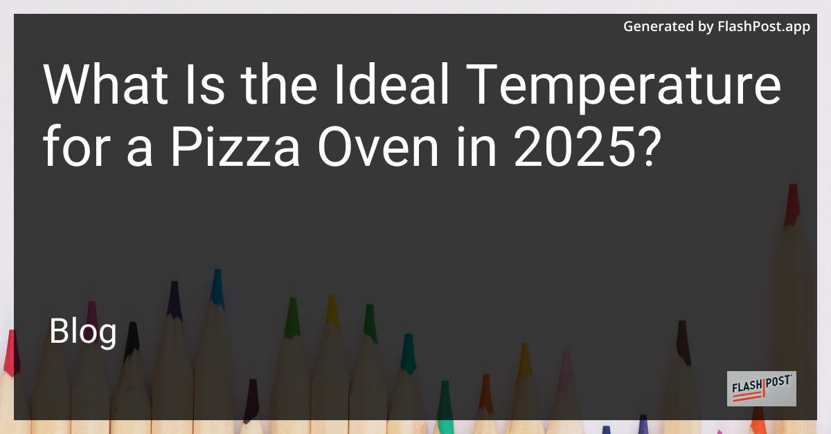 Pizza Oven