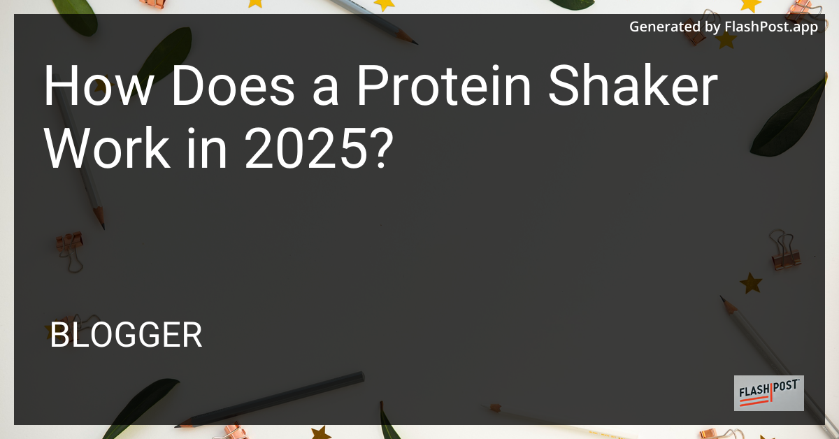 Protein Shaker