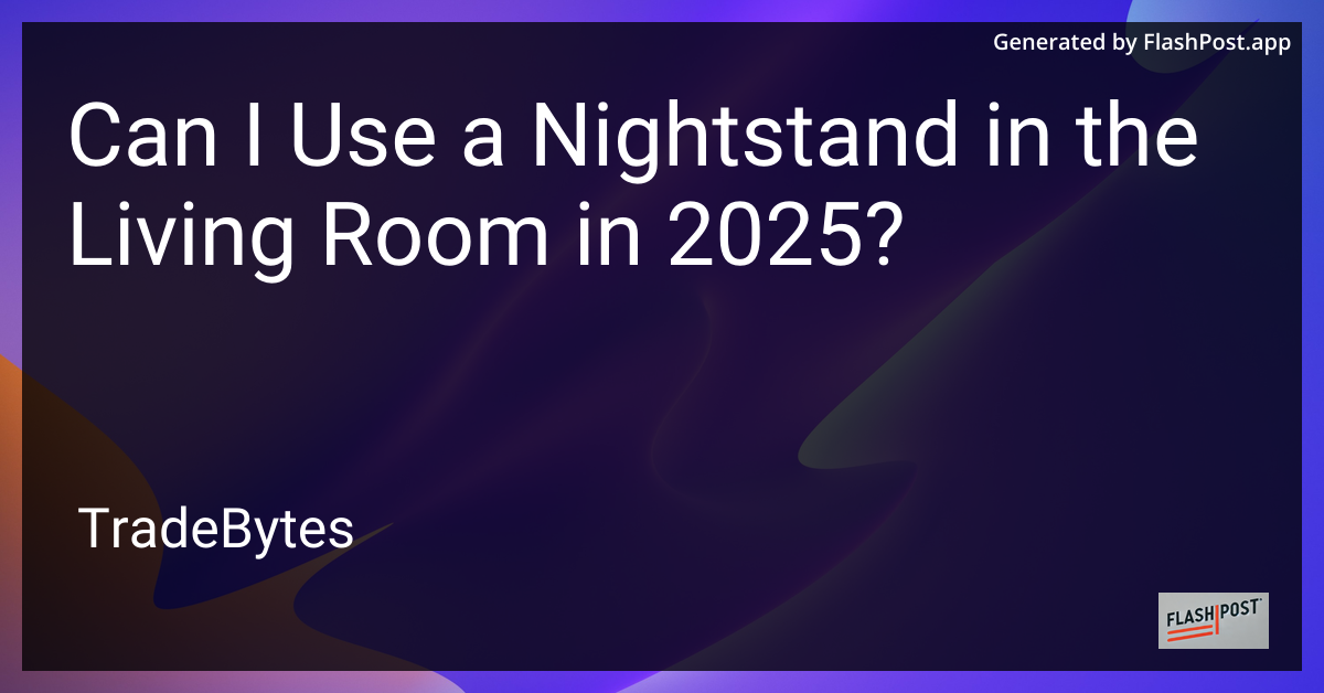 Nightstand Transformation