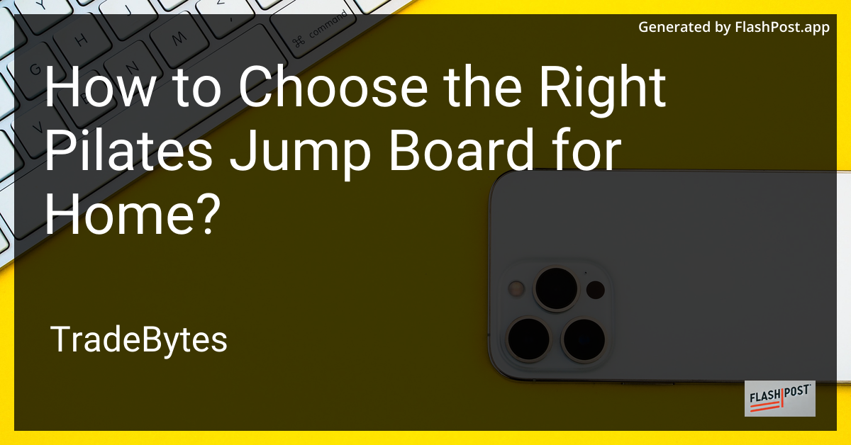Pilates Jump Board