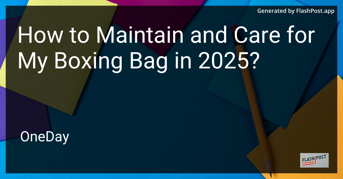 Boxing Bag