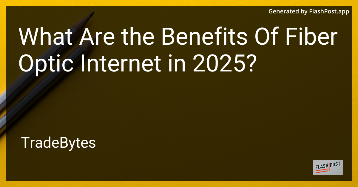 Fiber Optic Internet