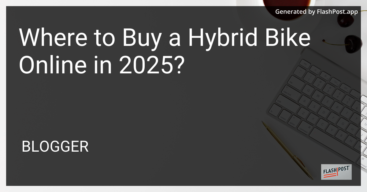 Hybrid Bike Image