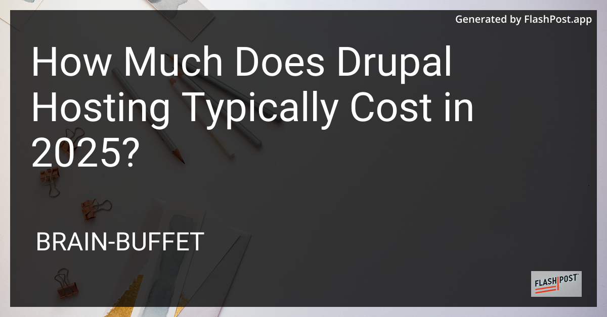 Drupal Hosting