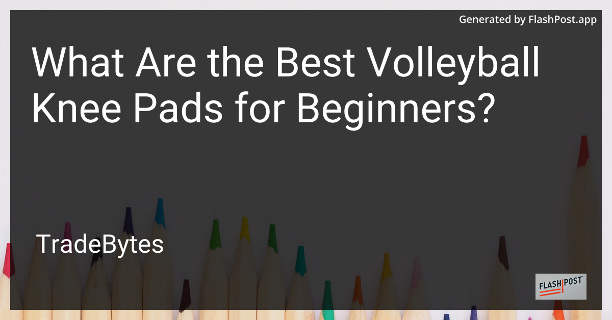 Volleyball Knee Pads