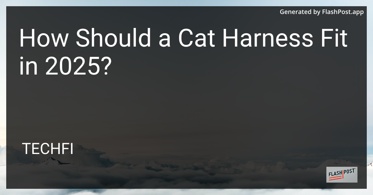 Cat Harness