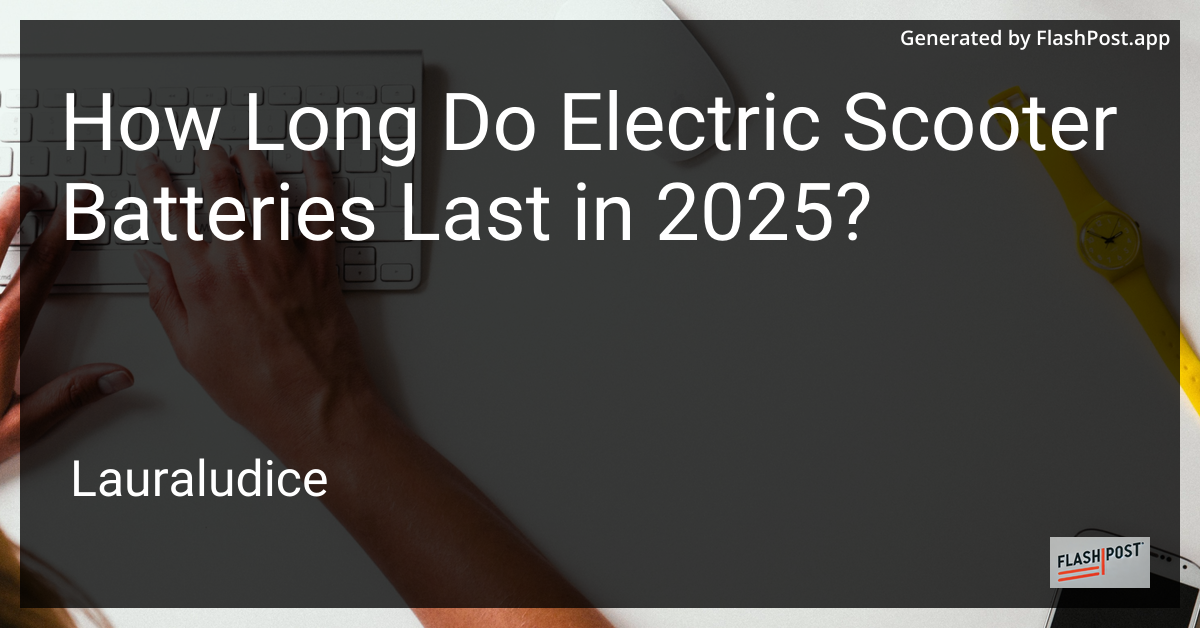 Electric Scooter