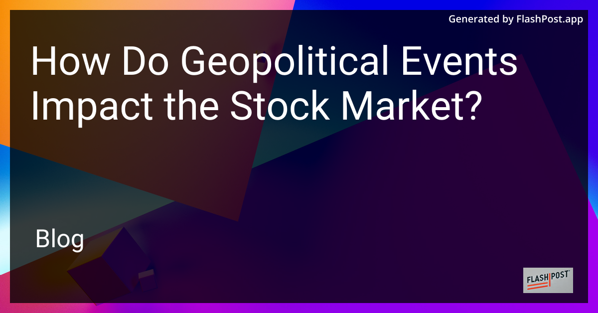 Stock Market Impact Image