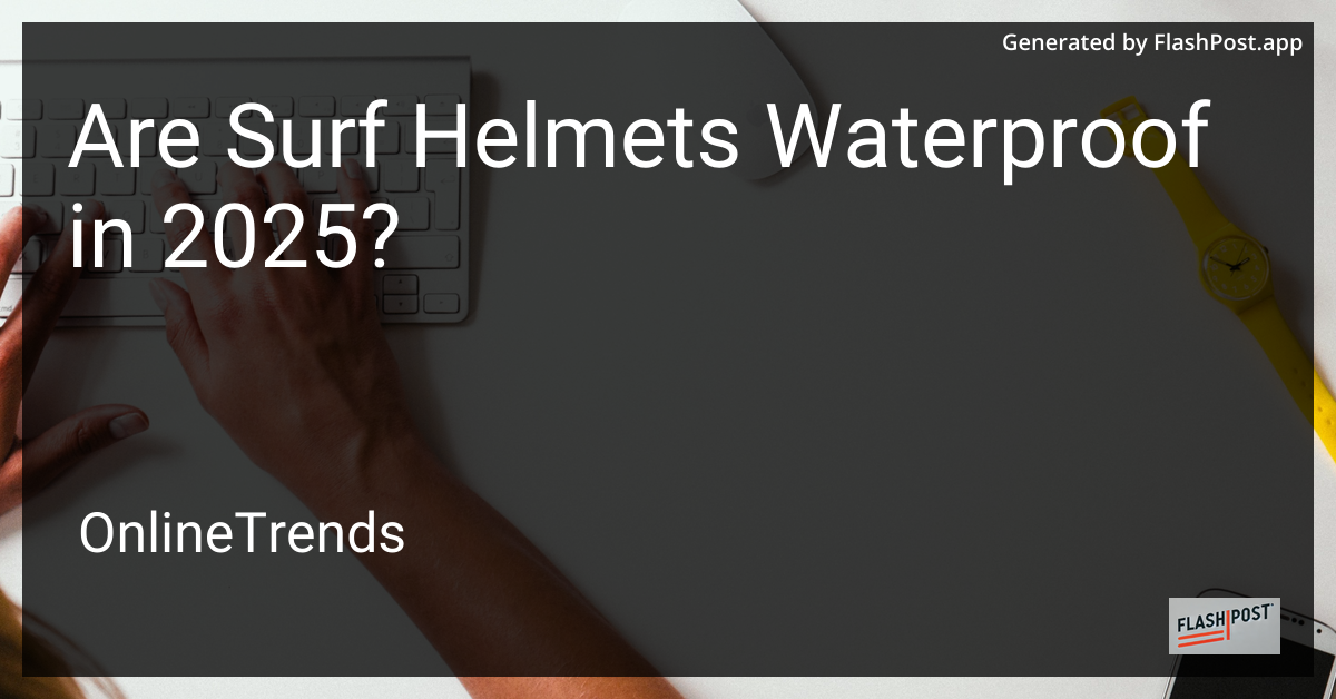 Surf Helmet
