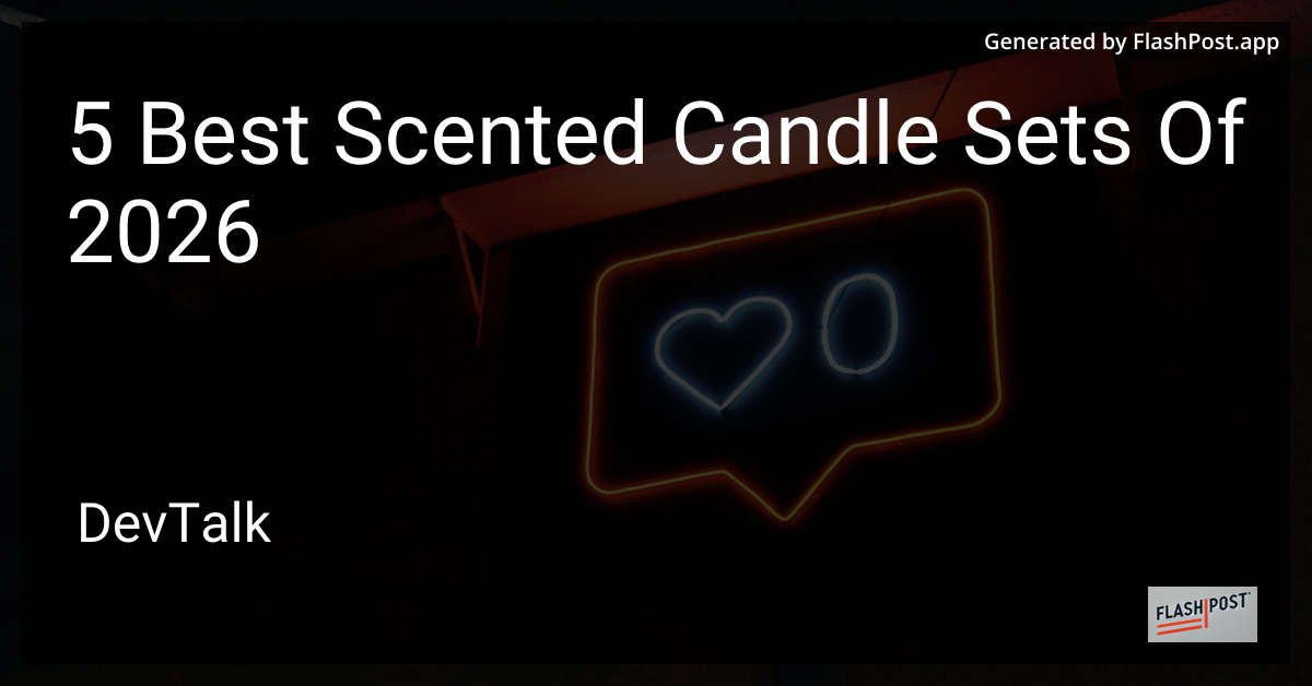 5 Best Scented Candle Sets of 2026
