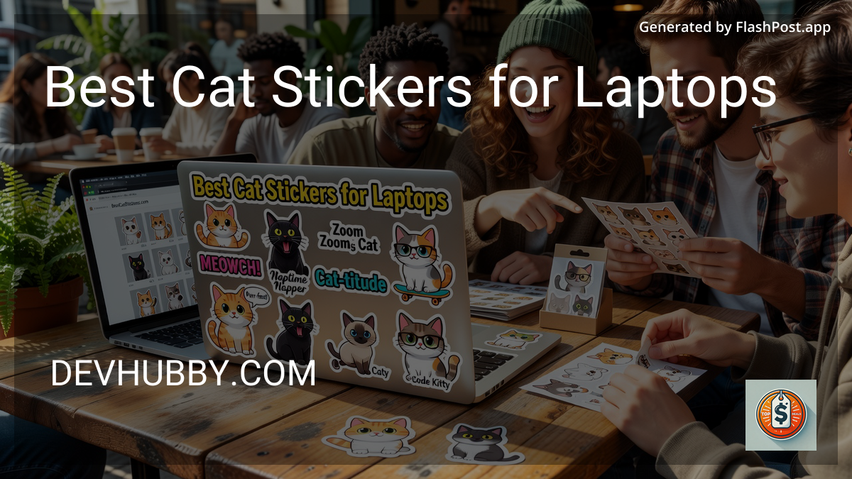 5 Best Cat Stickers for Laptops in 2026