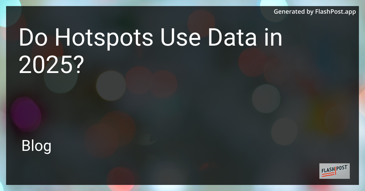 Hotspot Technology