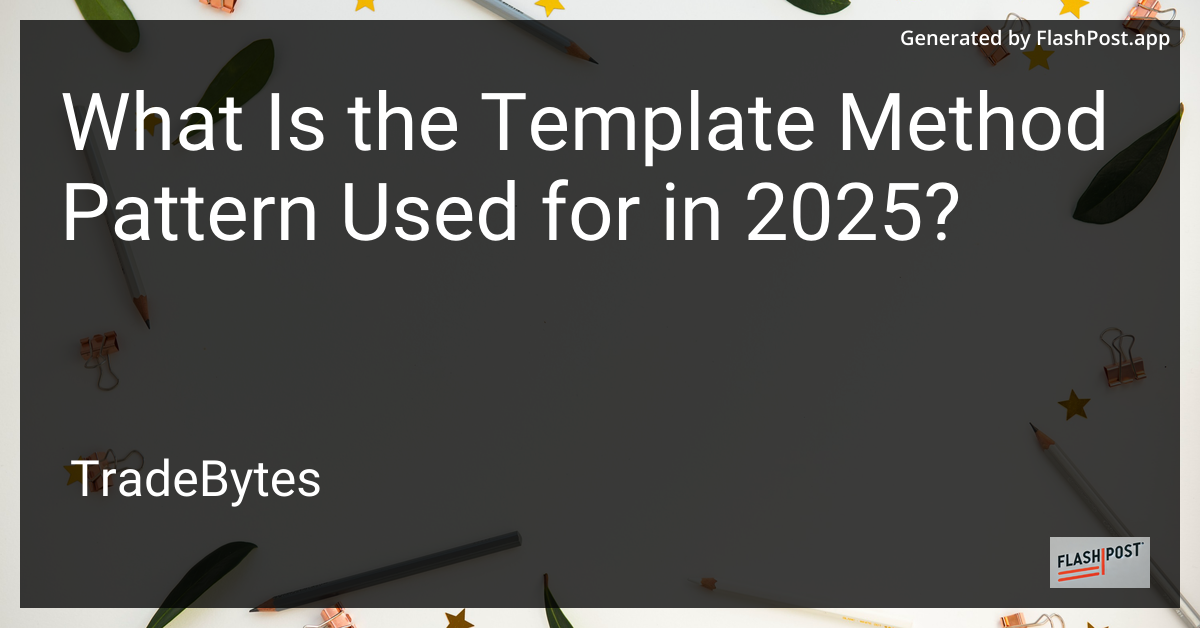 Template Method Pattern