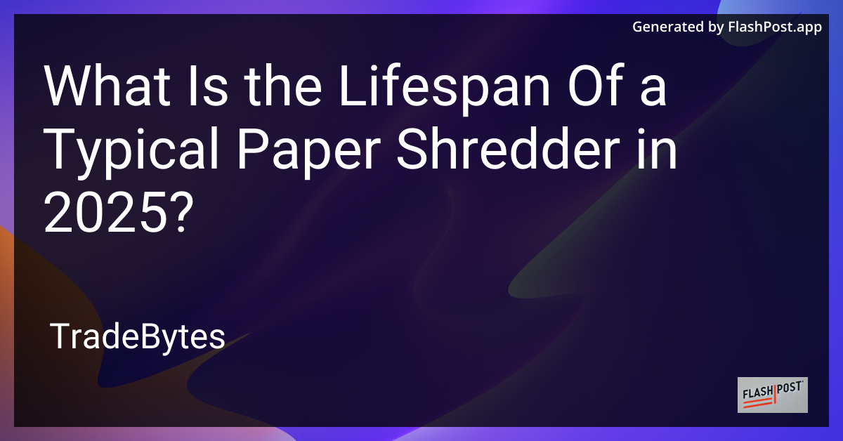 Paper Shredder Image