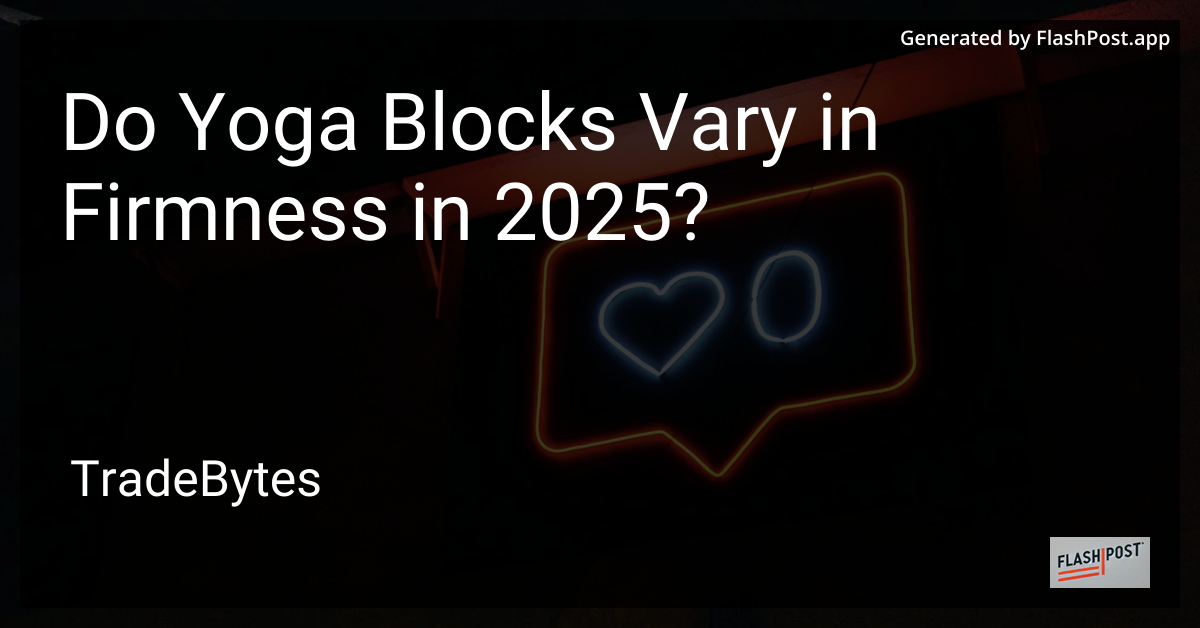 Yoga Blocks