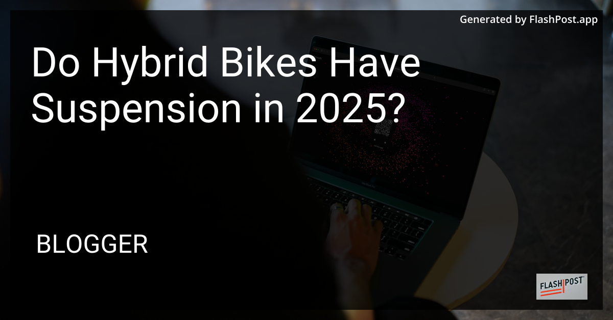 Hybrid Bike