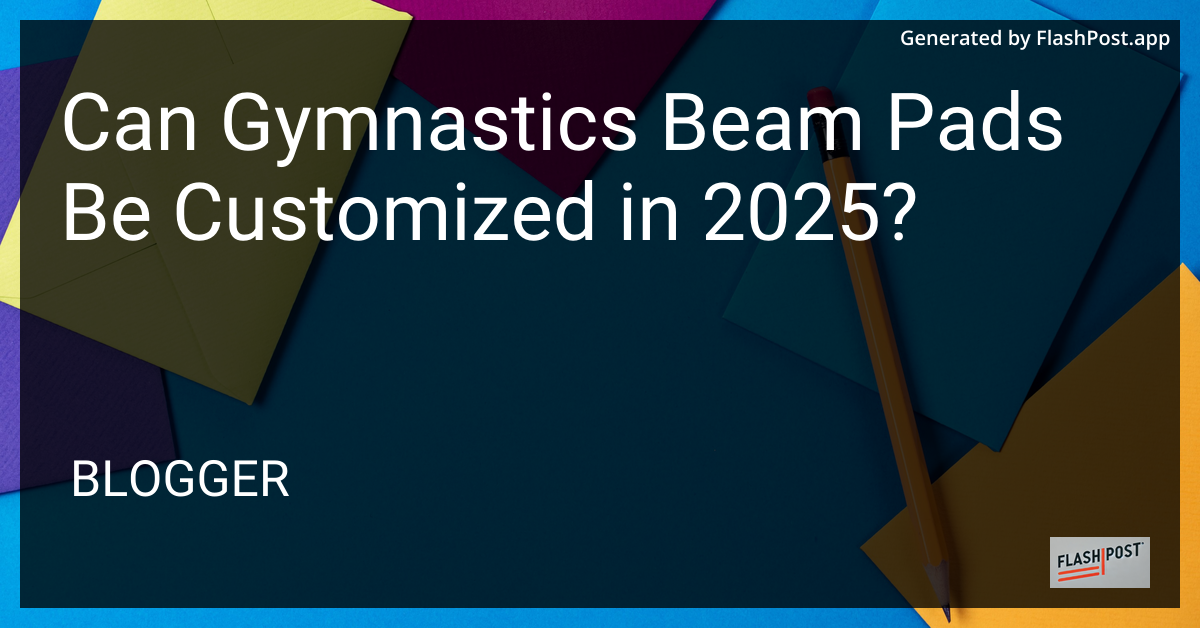 Gymnastics Beam