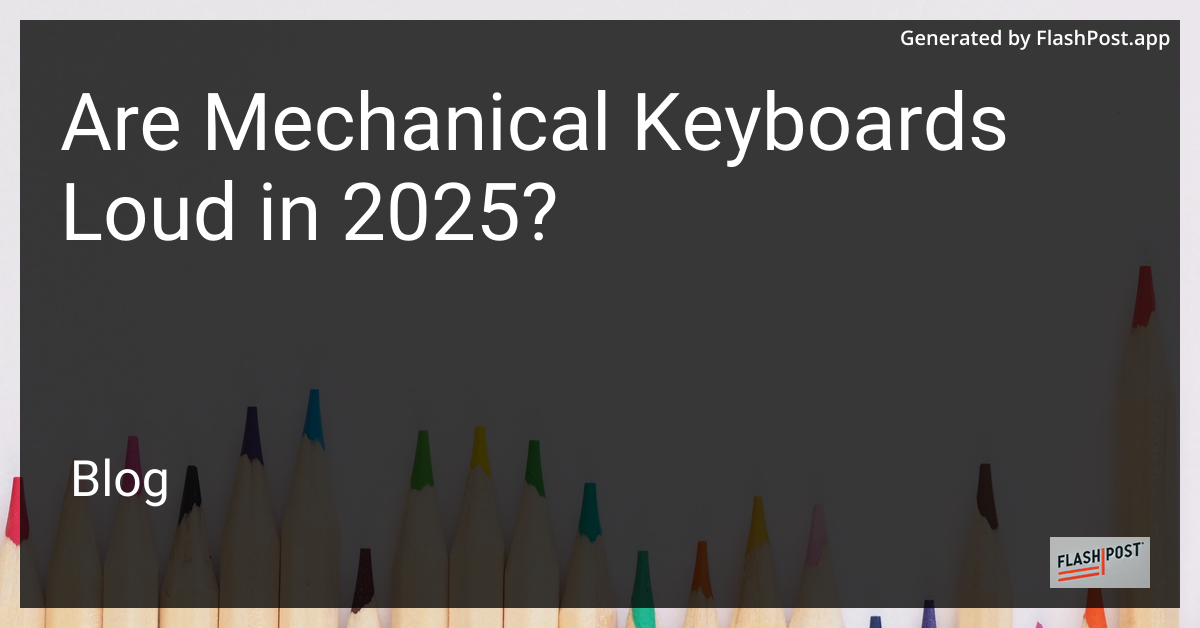 Mechanical Keyboard Image