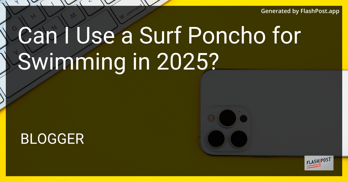 Surf Poncho