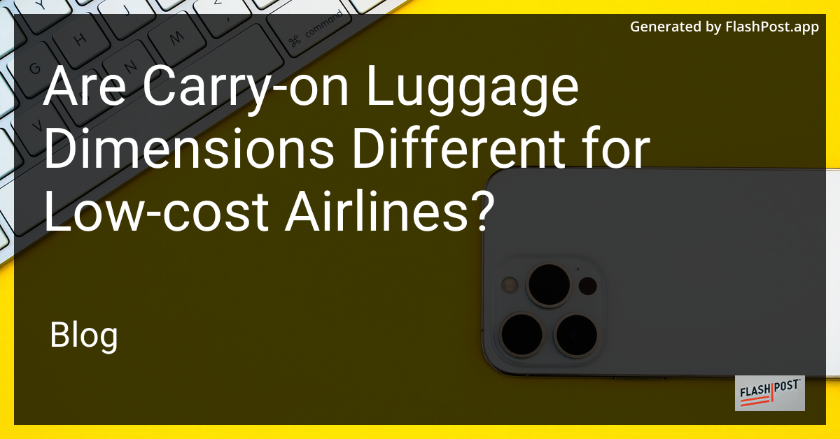 Carry-on Luggage