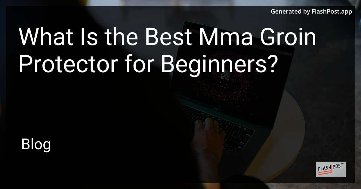 MMA Groin Protector