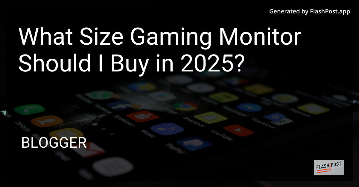 Gaming Monitor