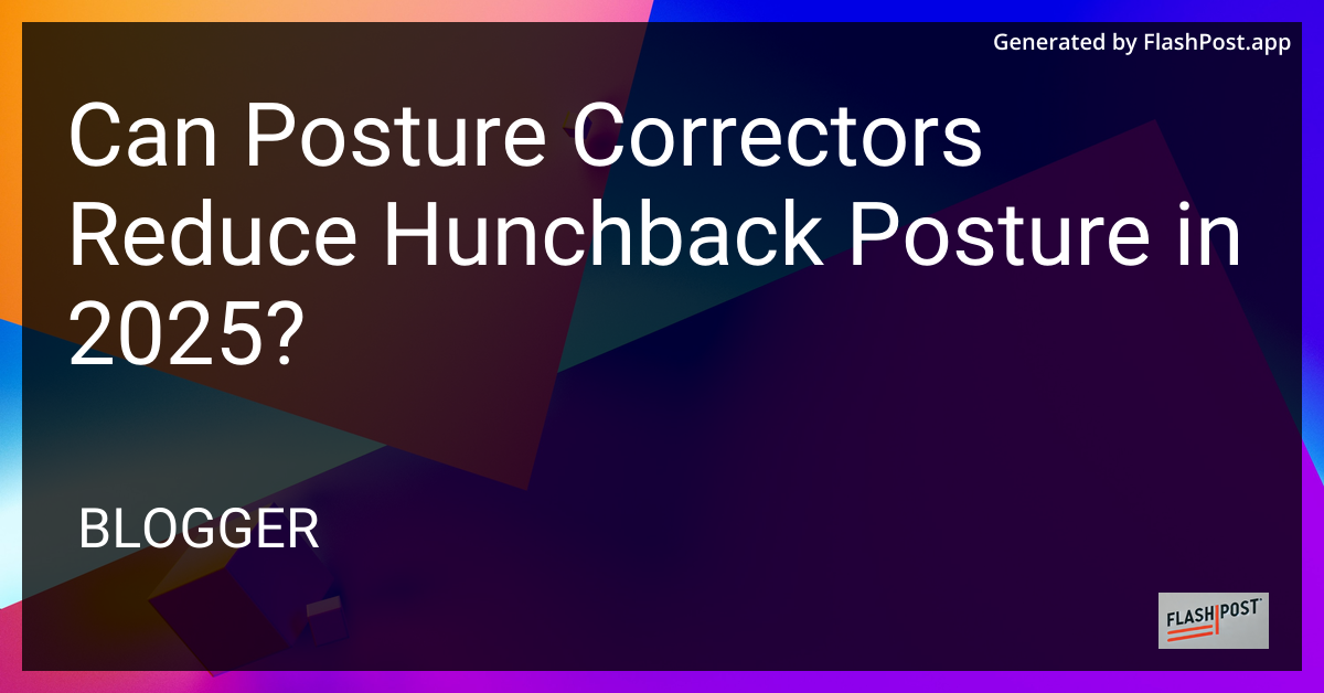 Posture Corrector