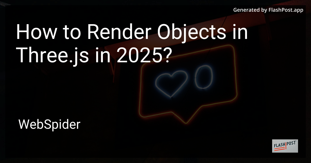 Three.js Rendering
