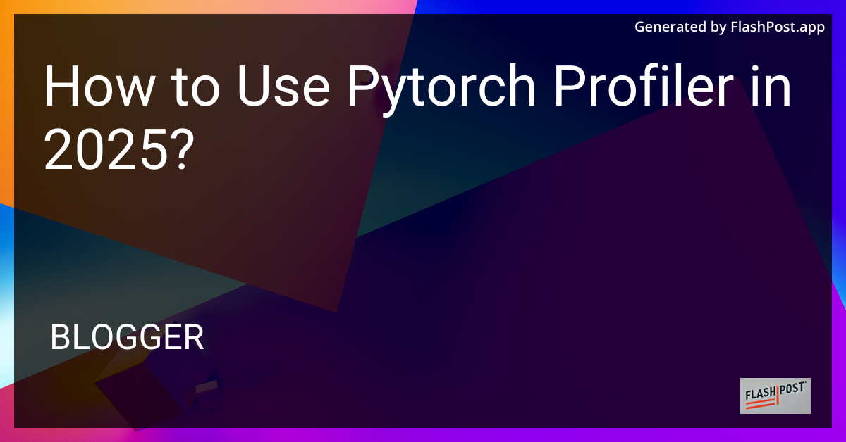 PyTorch Profiler