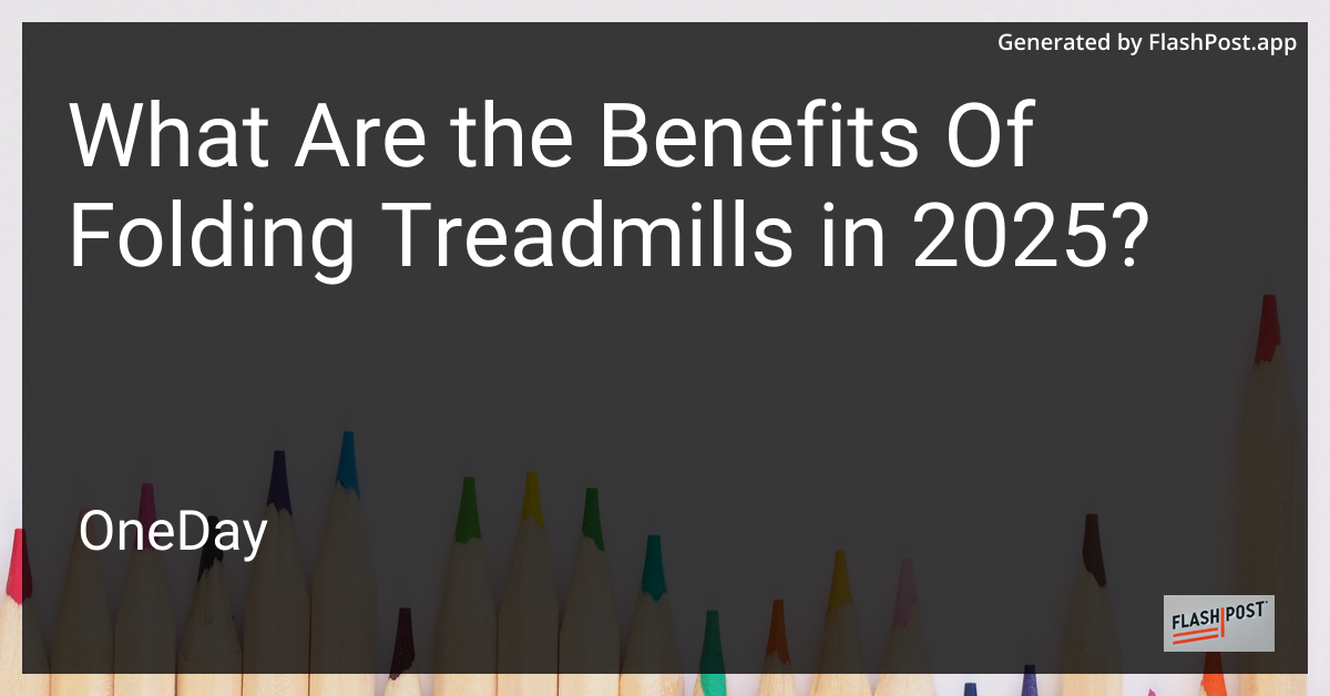 Folding Treadmills
