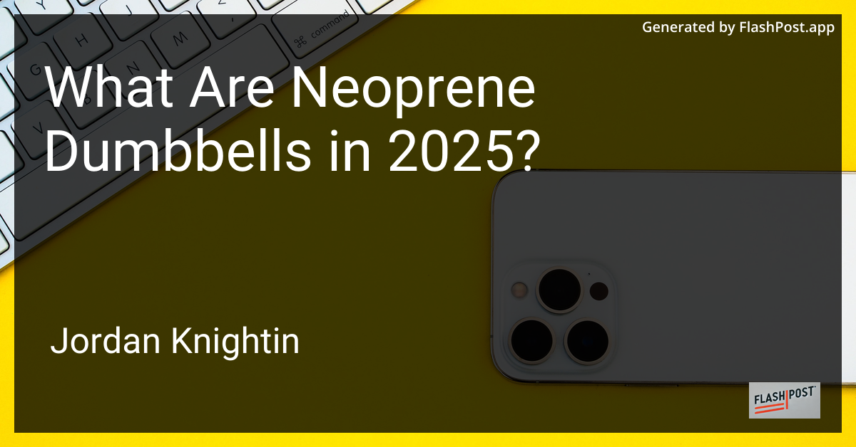 What Are Neoprene Dumbbells in 2025?