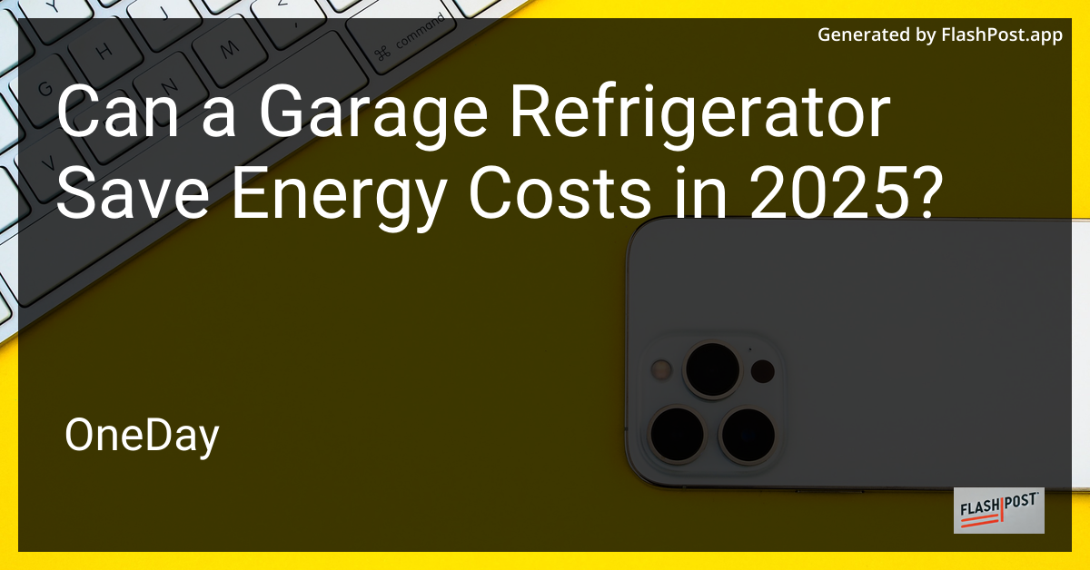Garage Refrigerator