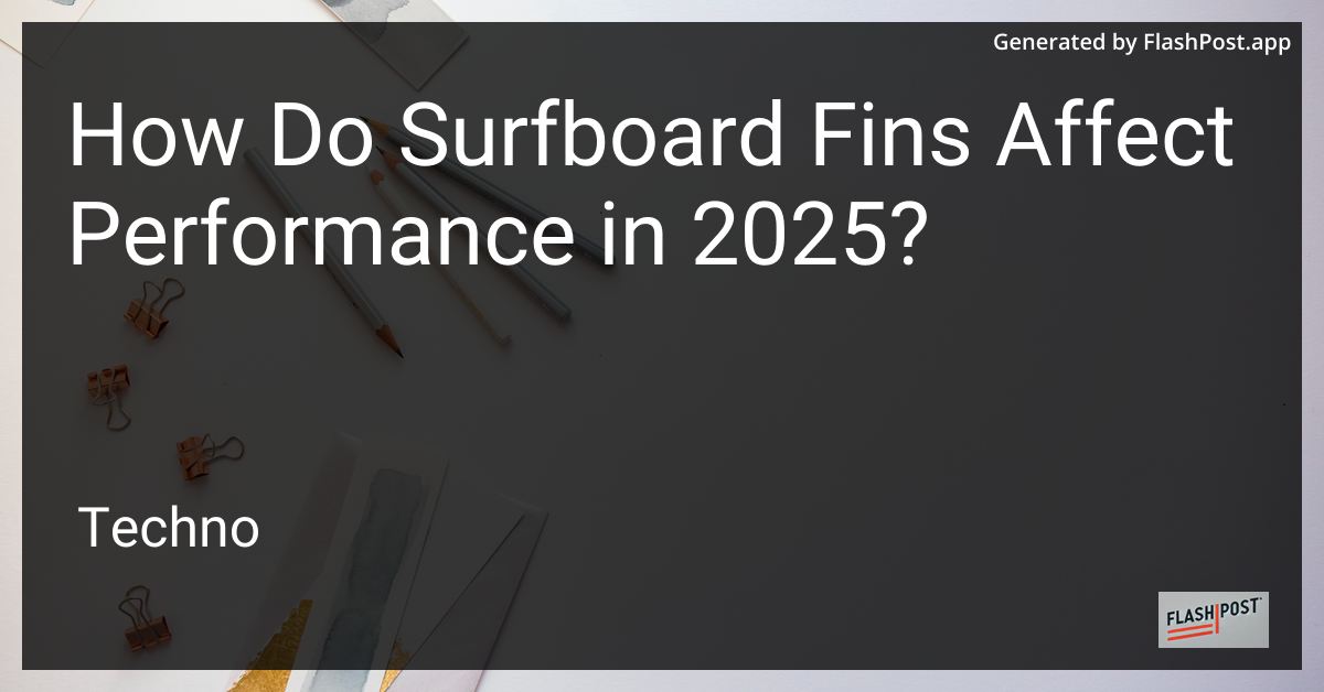 Surfboard Fins