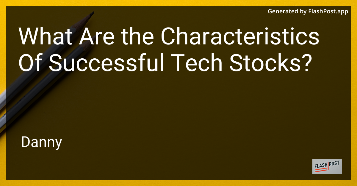 Successful Tech Stocks
