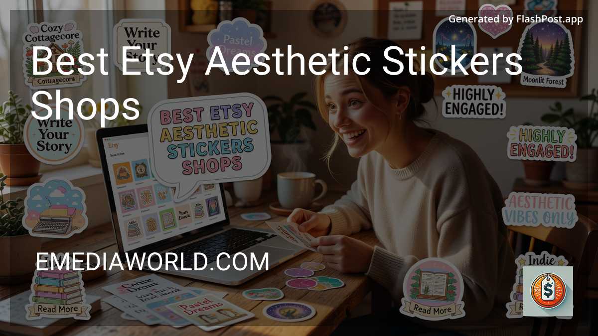 4 Best Etsy Aesthetic Stickers Shops in 2026