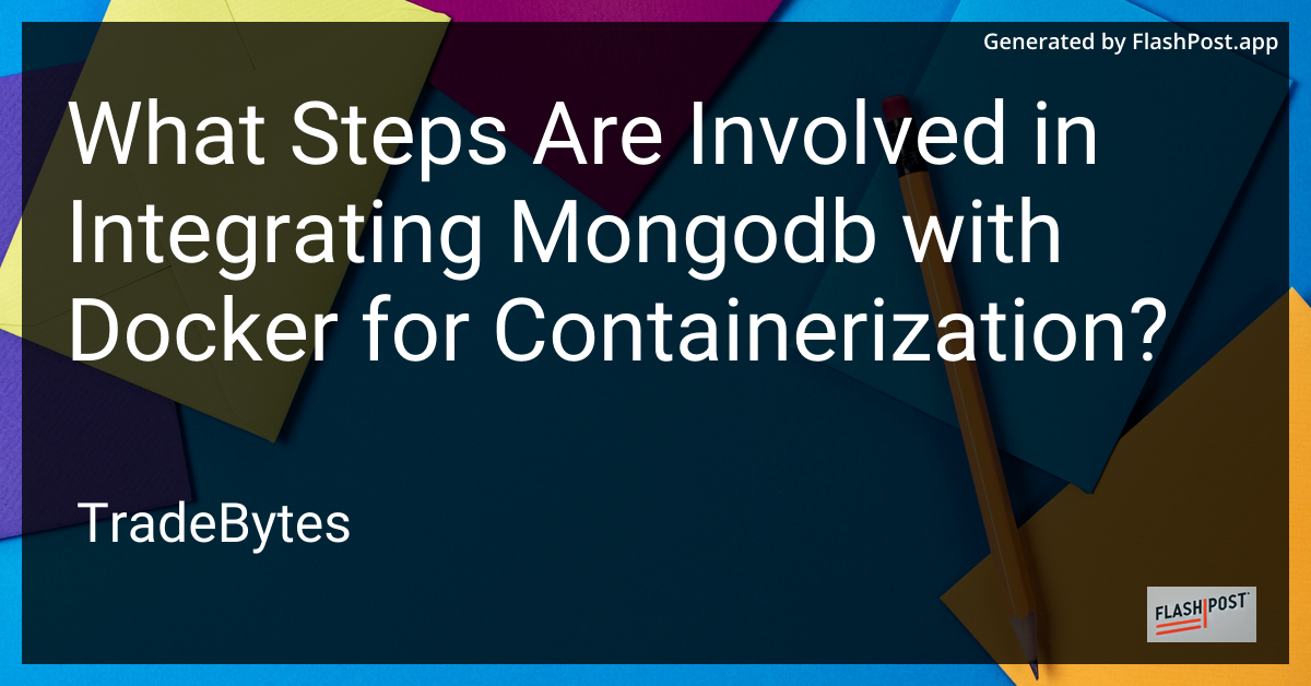 MongoDB and Docker