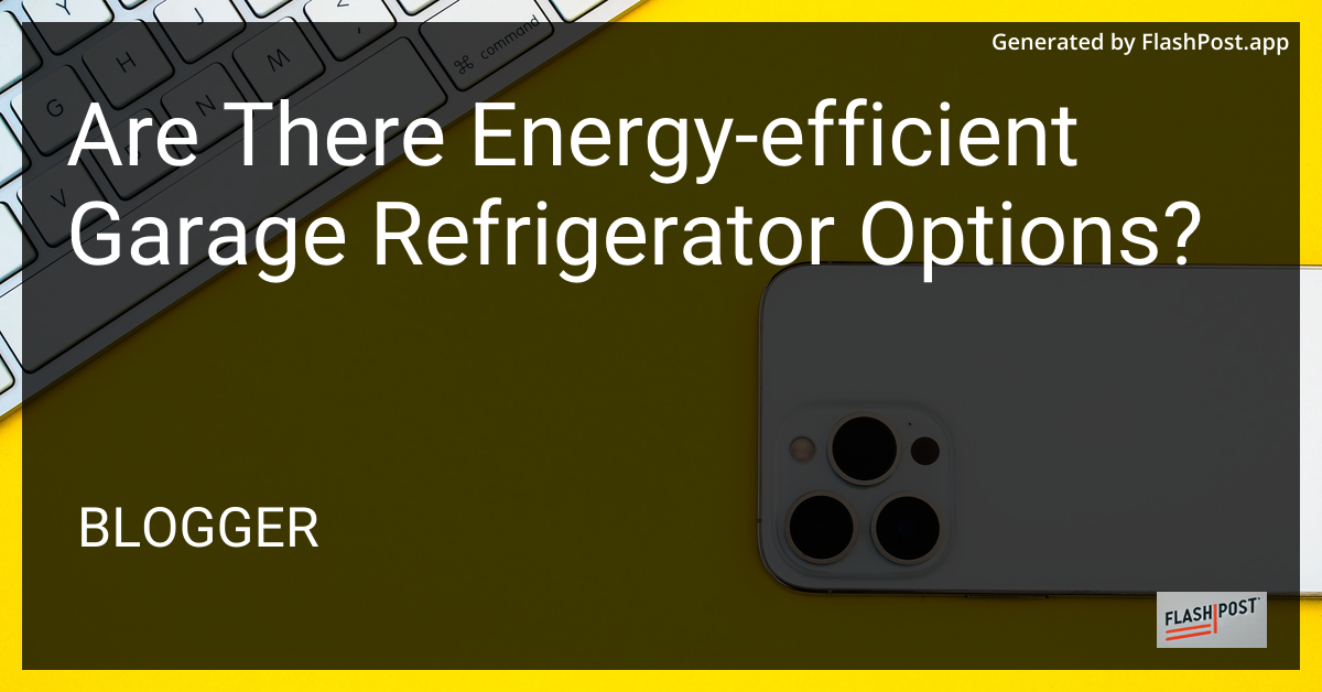 Garage Refrigerator