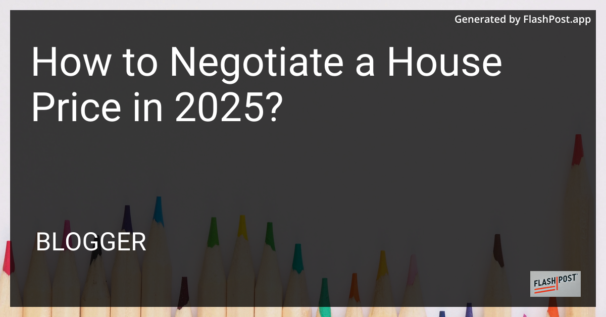 House Negotiation