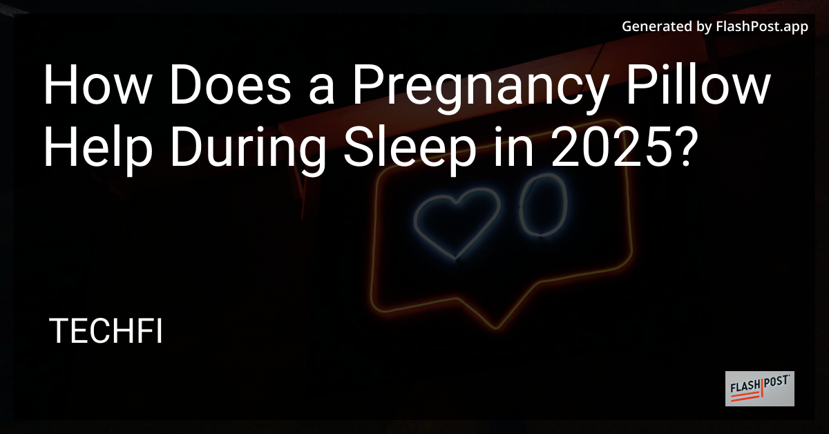 Pregnancy Pillow