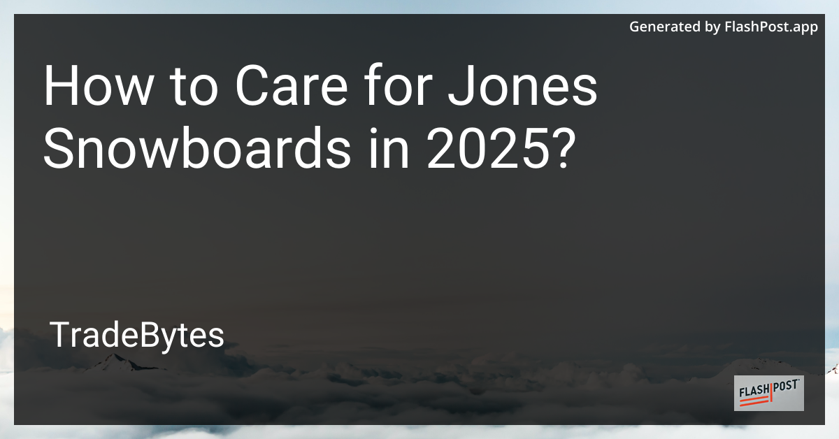 Jones Snowboards