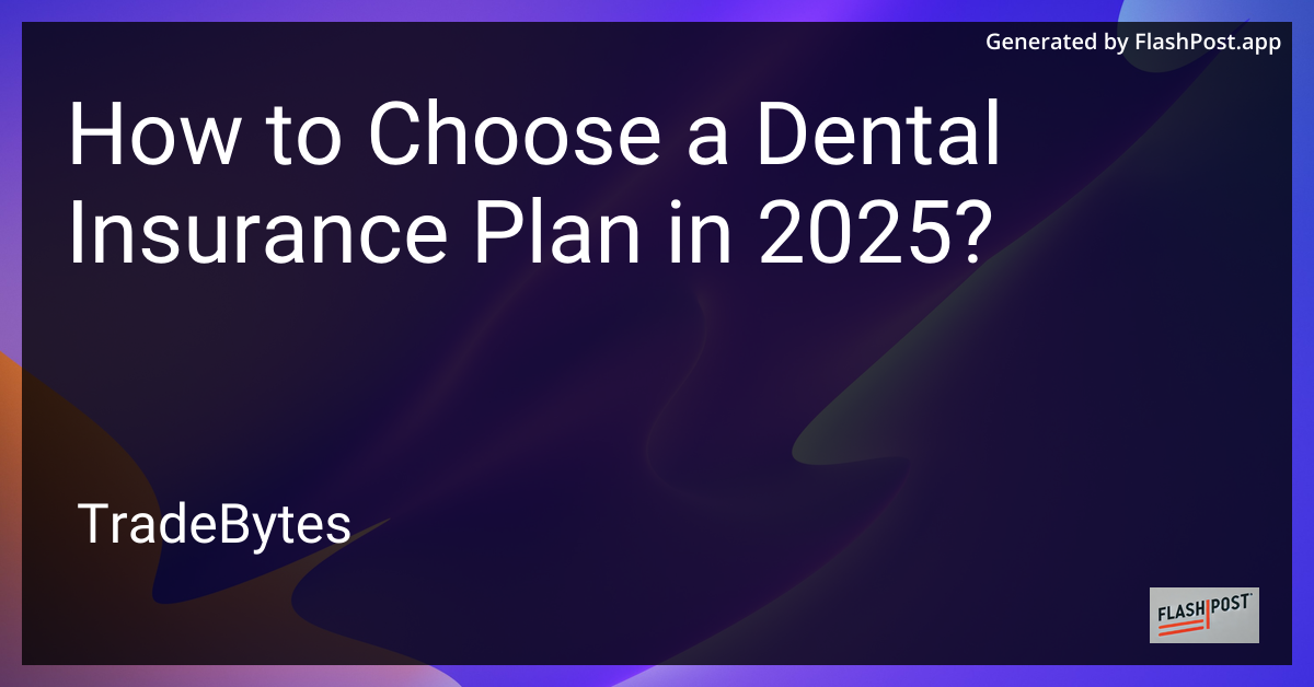 Dental Insurance Options