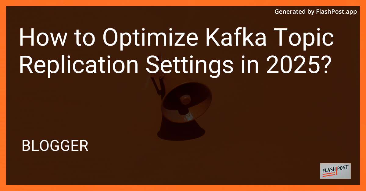 Kafka Optimization