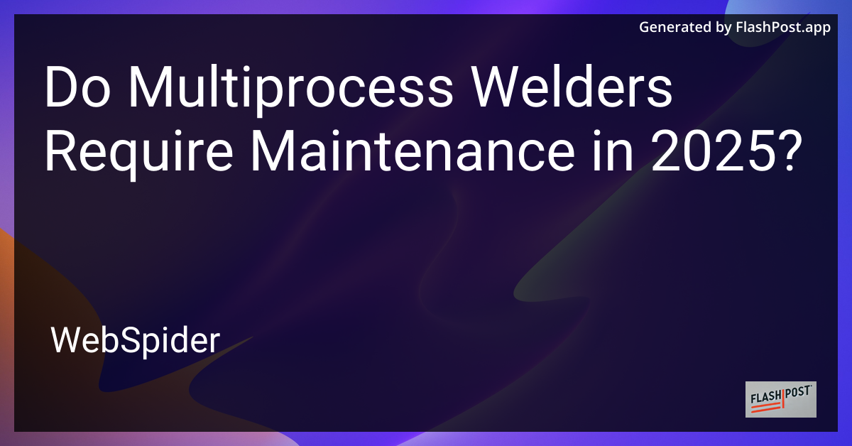 Multi-process Welder