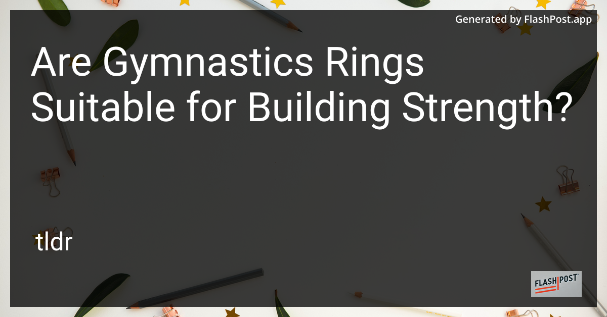 Gymnastics Rings