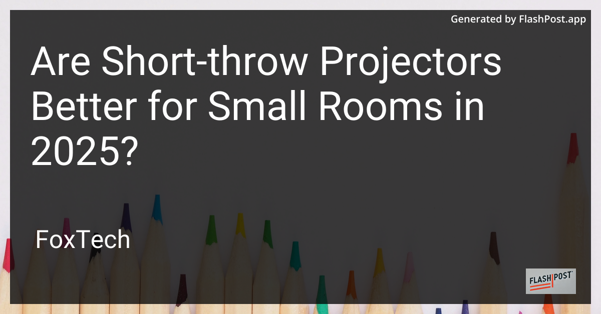 Short-Throw Projector in Action