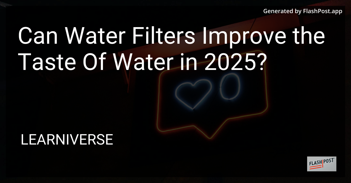 Water Filter