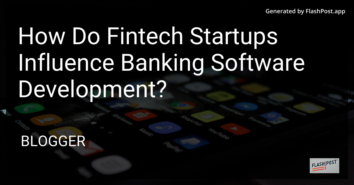 Fintech and Banking Software